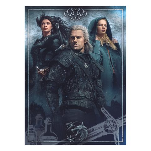 THE WITCHER JIGSAW PUZZLE CIRI, YENNEFER & GERALT (1000 PIECES)