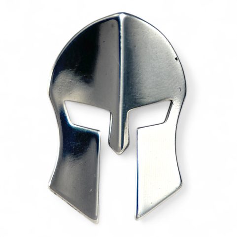 CASQUE SPARTIATE, PENDENTIF EN ARGENT