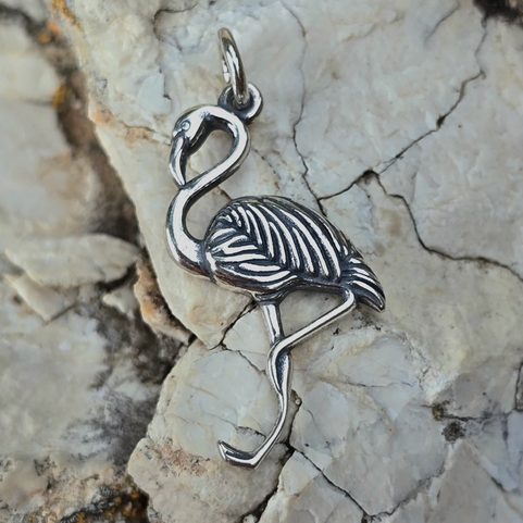FLAMINGO PENDENTIF ARGENT AG 925/1000
