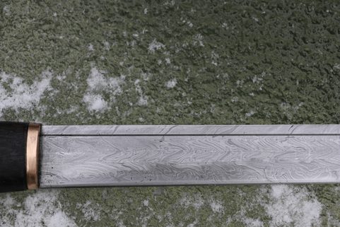 NEVIS, SCHOTTISCHES MESSER, DIRK, DAMASZENERSTAHL