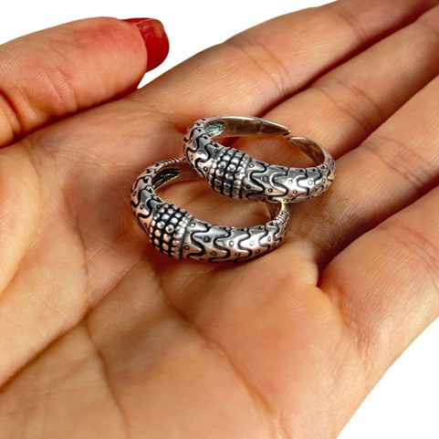 VIKING RING, ORUPGÅRD, DENMARK, STERLING SILVER, AG 925