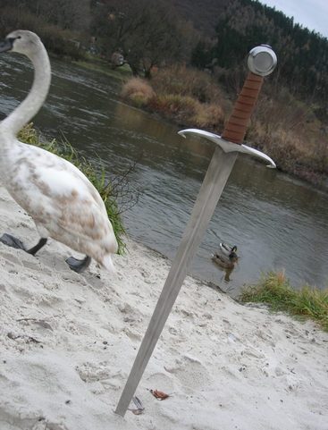 ÉPÉE DE LA DAME DU LAC - À UNE MAIN - EXCALIBUR