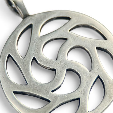 SONNENSYMBOL, ANHÄNGER SILBER 925