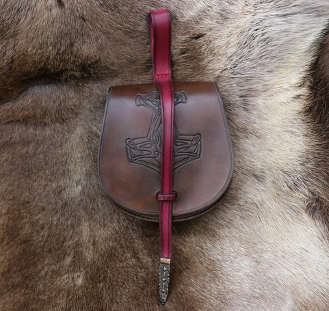 MJÖLLNIR, VIKING LEATHER BAG
