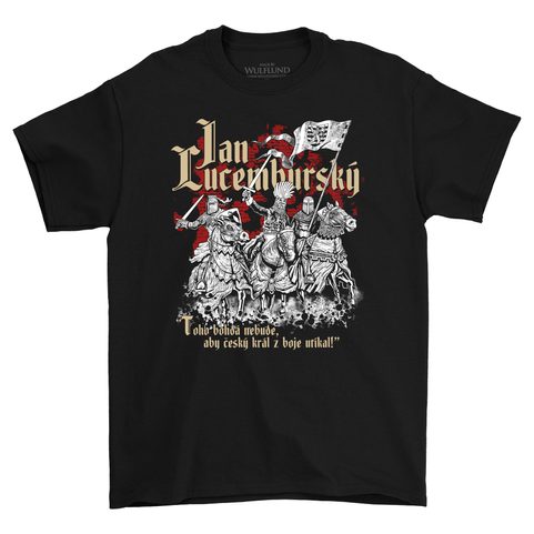 KING JOHN OF LUXEMBOURG - MEN'S COLORED T-SHIRT