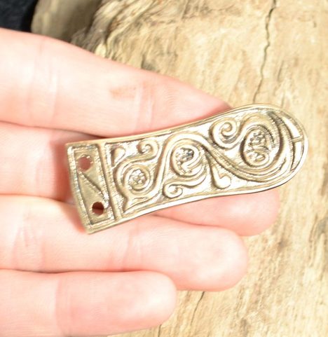 SANGLE DE BRONZE END, SLAVE , XE SIÈCLE, MORAVIA MAGNA