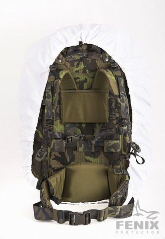 BACKPACK COVER TL 60, WINTER CAMOUFLAGE