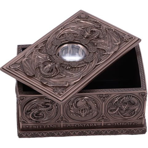 DRAGONS OF THE SABBATS, TAROT AND JEWELLERY BOX