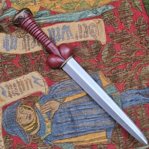 BRUNSWICK'S BOLLOCK DAGGER OFFICIAL KINGDOM COME DELIVERANCE II DAGGER REPLICA