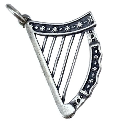 IRISH HARPS, JEWELLERY SET, SILVER 925/1000