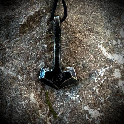 HELVEGEN, HAND FORGED THOR'S HAMMER