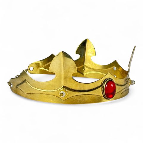 CAROLUS, MAGNIFICENT MEDIEVAL CROWN, GLASS