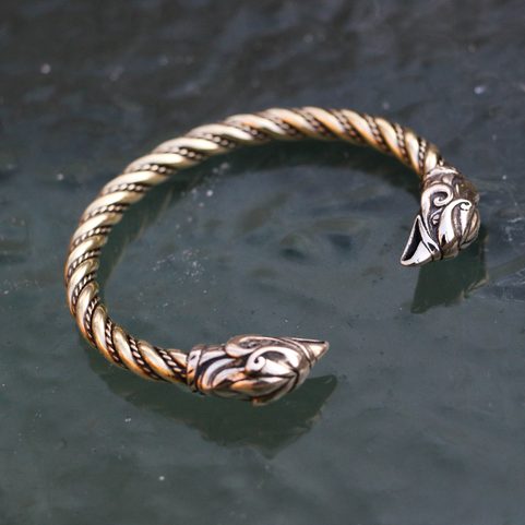 GRIFFIN, BRASS BRACELET