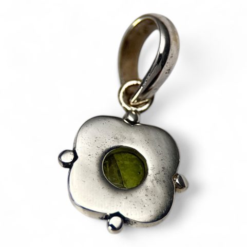 BORGIA, SILVER PENDANT, PERIDOT AG 925/1000