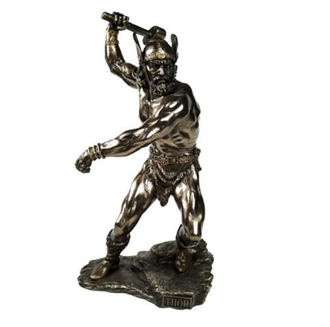 VIKING GOD THOR, STATUE