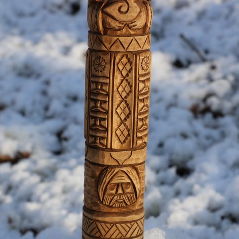 ROD, SLAVIC DEITY STATUE