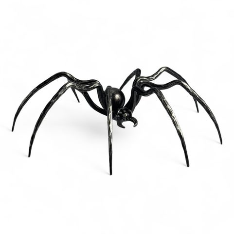 BLACK WIDOW, FORGED SPIDER FIGURE