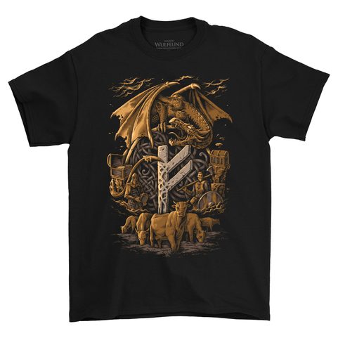 FEHU MEN'S T-SHIRT, COLORED