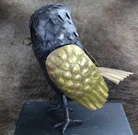 BUBO - FORGED OWL GODDESS ATHENA - PERSEUS - CLASH OF THE TITANS, ARTWORK