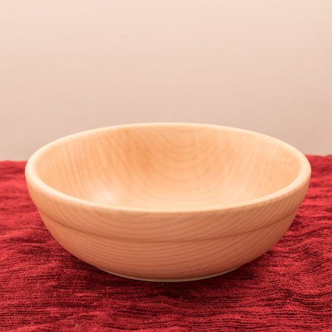 HISTORISCHE SCHALE AUS HOLZ, 15 CM