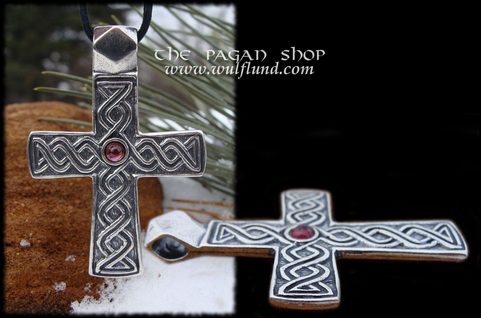 EARLY MEDIEVAL CROSS, RUSSIA, AG 925, 17 G