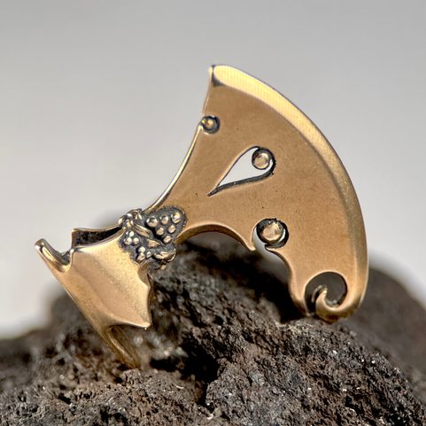 AXE OF PERUN - ASTRALIS, BRONZE PENDANT