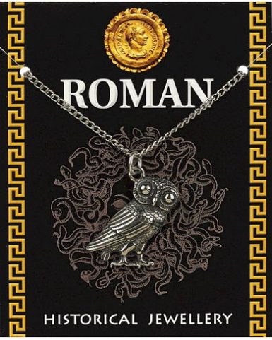 COLLIER HIBOU ROMAIN