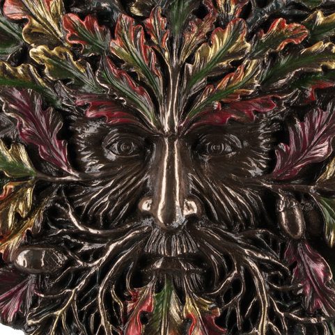 GREEN MAN - AUTUMN EQUINOX, WALL PLAQUE