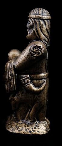 DAŽBOG, SLAVIC GOD OF SUN, FIGURE, LARGE