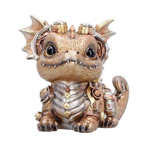 FIGURINE STEAMPUNK GEARLING REPRÉSENTANT UN DRAGON