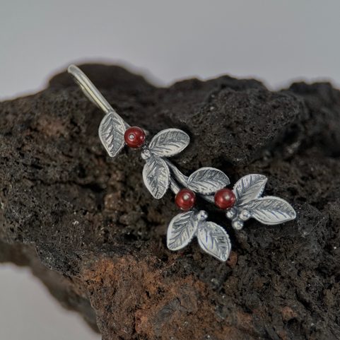 CRANBERRIES, PENDANT, SILVER