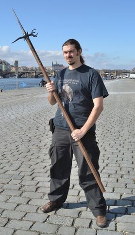 TWO HANDED HAMMER, EXACT MUSEUM REPLICA