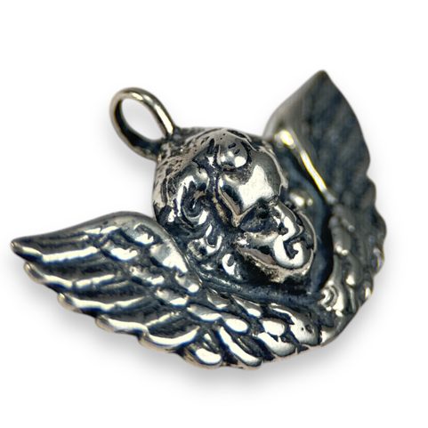 CUPID, SILVER PENDANT