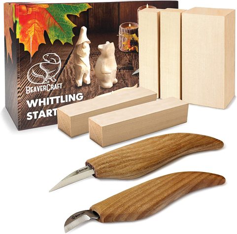 WOOD CARVING KIT S16 - WHITTLING WOOD KNIVES