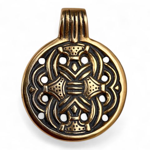 BORRE - ANHÄNGER, WIKINGERSTIL, BRONZE