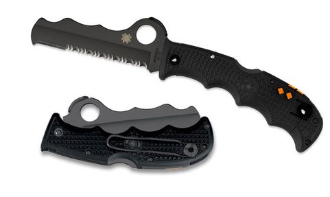 C79 ASSIST RESCUE FOLDER, SPYDERCO, BLACK