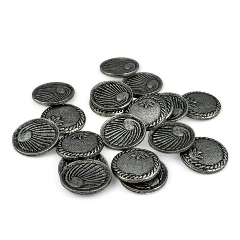 CELTIC COIN, REPLICA, SILVER