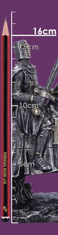 KNIGHT, TEMPLAR, FIGURE, MOUNTED RIDER