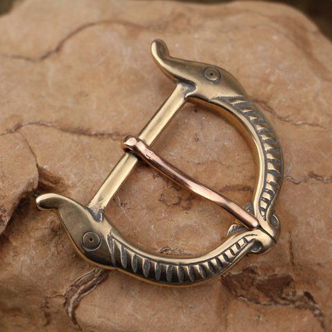 SLEIPNIR, VIKING BUCKLE, BRONZE