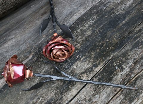 ROSE FORGEE, CUIVRE