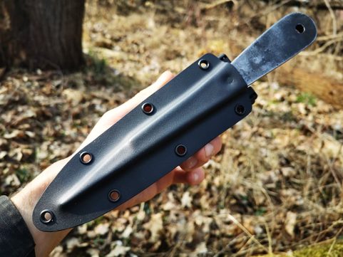 TOP DOG THROWING KNIFE + TACTICAL SHEATH