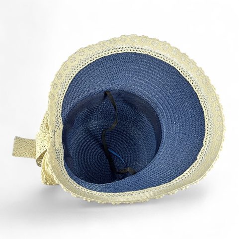 LADIES SUMMER HAT WITH LACE
