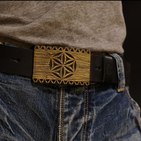 SVARGA, BELT BUCKLE, BRASS