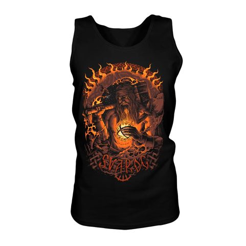SVAROG HIMMLISCHER SCHMIED, SLAWISCHER GOTT DES FEUERS TANK-TOP