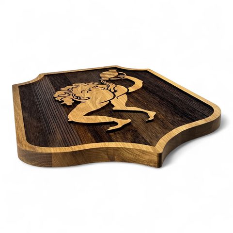 BOTTOMLESS HOLE, WOODEN WALL SHIELD, KINGDOM COME: DELIVERANCE 2, LARGE