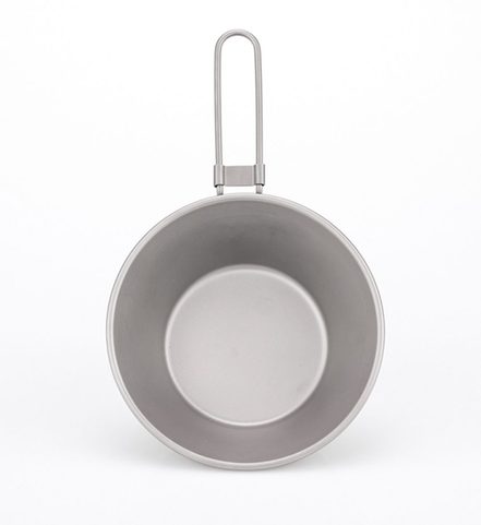 TITANIUM BOWL WITH FOLDING HANDLE TI5320 KEITH