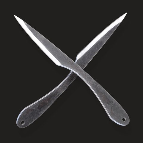 STRIGA, PROFESSIONAL THROWING KNIVES - 3X SET