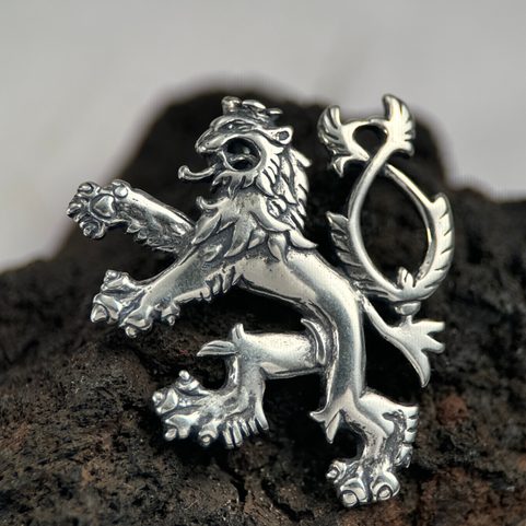 SILVER CZECH LION, SILVER 925, 10 G