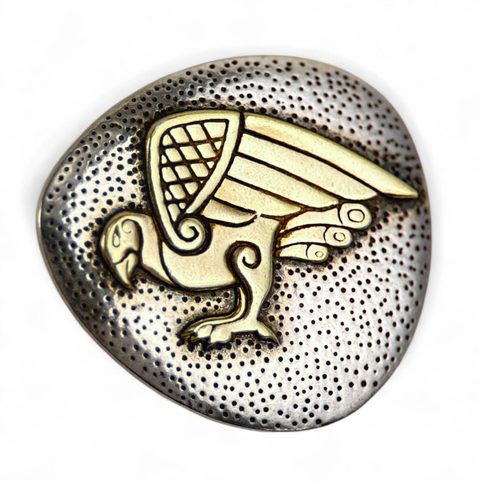 CELTIC EAGLE, SILVER PENDANT