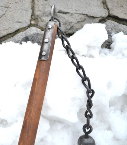 FLAIL, MEDIEVAL WEAPON, 14TH CENTURY, REPLICA